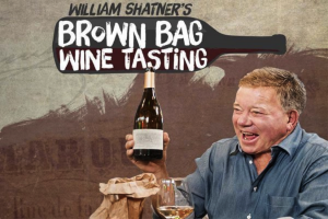 William Shatner’s Brown Bag Wine Tasting