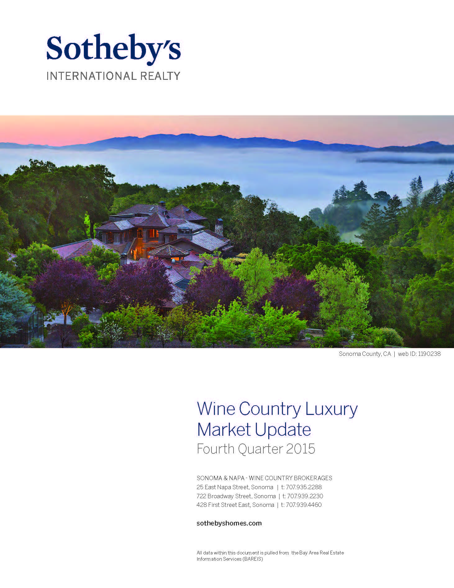 wine country luxury market update