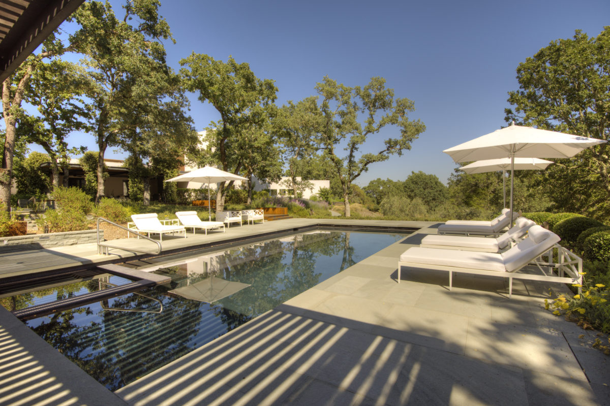 Calistoga estate pool