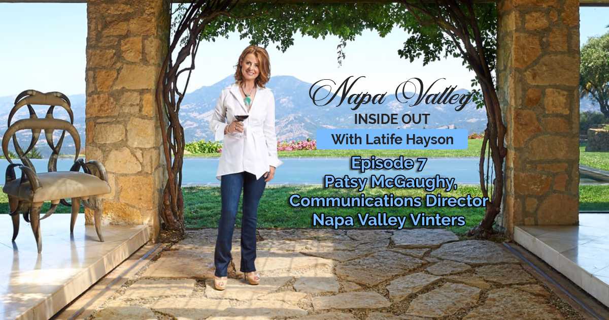 Napa Valley Inside Out Podcast Patsy McGaughy