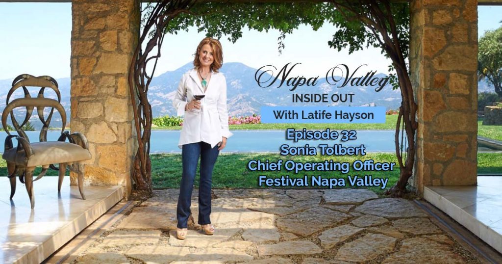 Napa Valley Inside Out Podcast Episode 32 - Sonia Tolbert